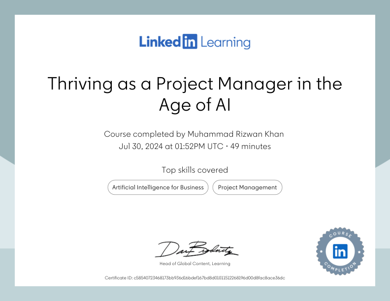 LinkedIn Learning Certificate (12)